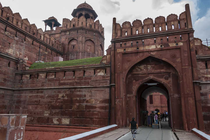04 - India - Nueva Delhi - Fuerte Rojo - Puerta de Lahore